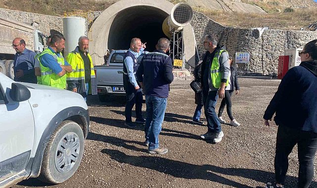 Bayburt'ta çevre ekipleri, Kop Tüneli ve beton santrallerini denetledi