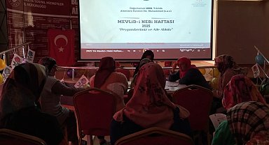 Bayburt'ta engelli bireylere yönelik Mevlid-i Nebi programı düzenlendi