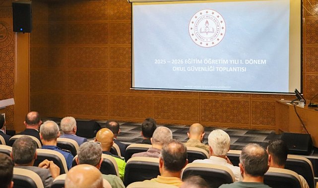 Bayburt'ta Okul Güvenliği Toplantısı yapıldı