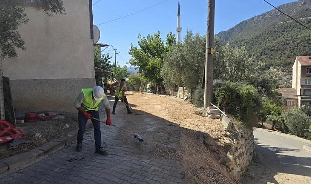 Bayırköy'de elektrik hatları yer altına alındı