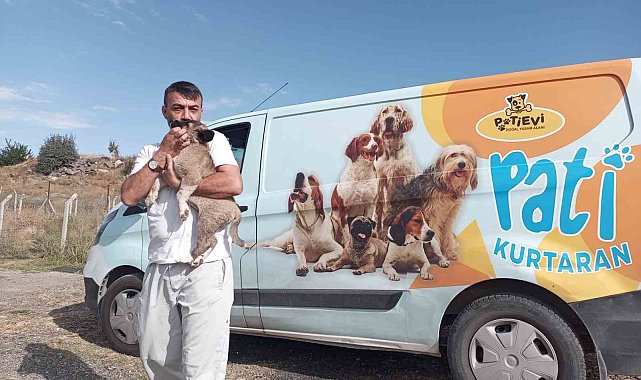 Belediye ekipleri nefes kesen operasyonla yavru köpeği kurtardı