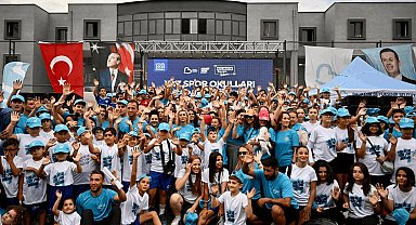 Belediyeden öğrencilere spor desteği