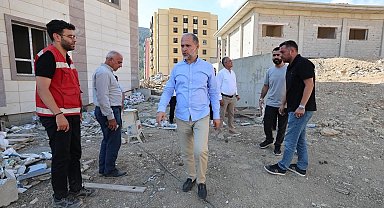 Belen'de afet konutlarının teslimi Kasın ayında tamamlanacak