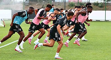 Beşiktaş'ta, Başakşehir maçının hazırlıkları devam etti