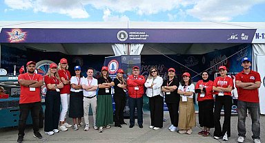 BEUN Rektörü Prof. Dr. Özölçer'den TEKNOFEST'25'e ziyaret