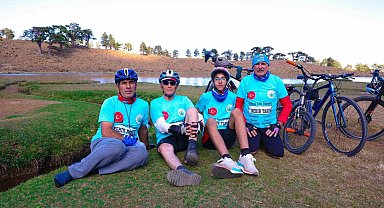 Beyağaç'ın güzellikleri Sandras Dağı Bisiklet, Kültür ve Doğa Şenliğiyle keşfedildi