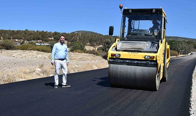 Beylikova'ya 7 kilometrelik sıcak asfalt: O mahalle tozdan kurtuldu