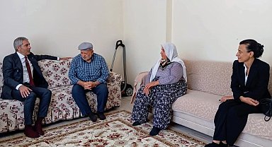Beypazarı Kaymakamı Coşkun'dan şehit ailesine ziyaret