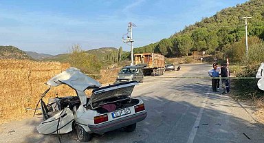 Bigadiç'te trafik kazası; 1 ölü