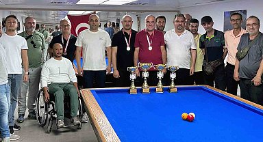 Bilardo Muğla il birinciliği şampiyonası nefes kesti