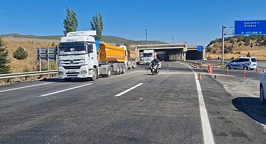 Bilecik-Bozüyük karayolunda asfalt çalışması tamamlandı