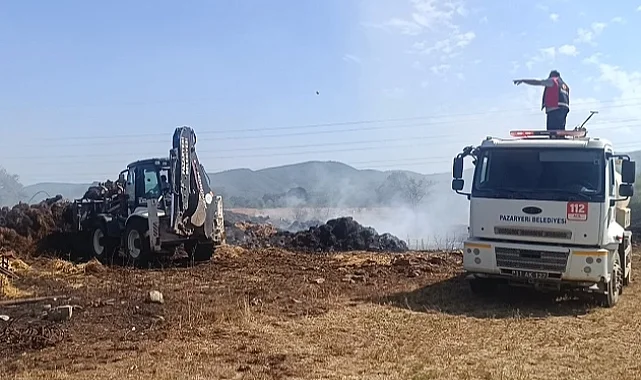 Bilecik Pazaryeri'nde aynı çiftlikte bir haftada ikinci yangın!