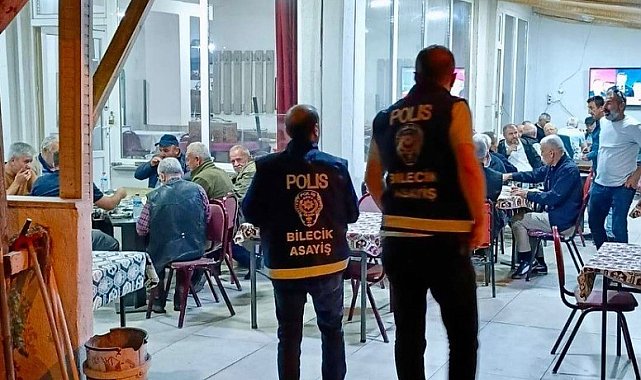 Bilecik'te asayiş uygulamaları