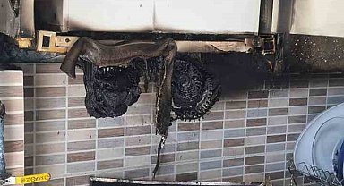 Bilecik'te aspiratör alev alırken, bir kişi yaralandı