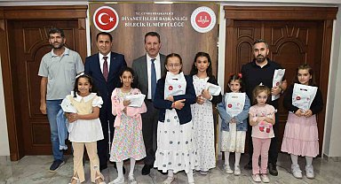 Bilecik'te çocuk evlerinde Kuran-ı Kerim sevinci