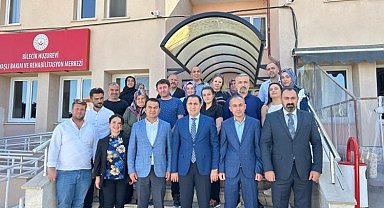 Bilecik'te huzurevi personeliyle değerlendirme toplantısı yapıldı