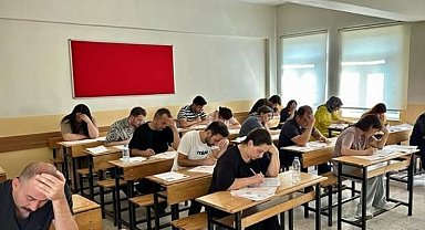 Bilecik'te özel güvenlik sınavı başarıyla tamamlandı