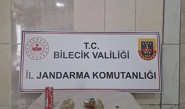 Bilecik'te trafiği tehlikeye atan tırda uyuşturucu bulundu
