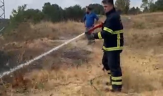 Bilecik'te trafoda çıkan yangın korkuttu