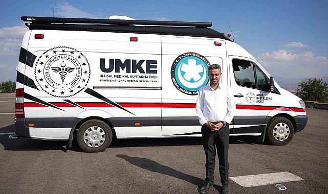 Bingöl'de UMKE'de mobil haberleşme aracı hizmete girdi