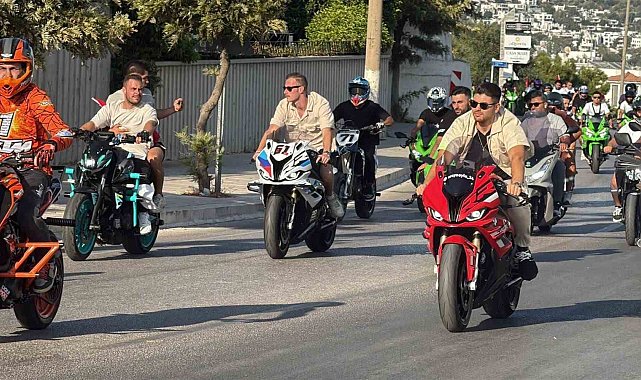 Binlerce motosiklet tutkunu Bodrum'da buluştu