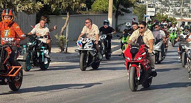 Binlerce motosiklet tutkunu Bodrum'da buluştu