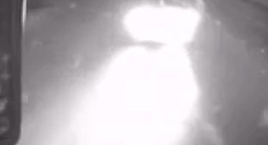 Bir ailenin yok olduğu kaza anı kamerada