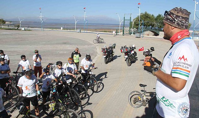 Bisiklet tutkunları, düzenlenen festivalle Beyşehir Gölü etrafında pedal çevirecek