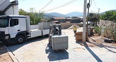 Bodrum Belediyesi üstyapı çalışmalarını sürdürüyor