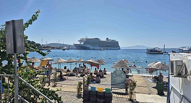Bodrum'a, 2 bin 683 yolcuyla geldi