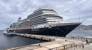 Bodrum'a ilk kez geldi, 2 bin 592 yolcu getirdi