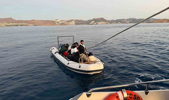 Bodrum'da 17 düzensiz göçmen yakalandı