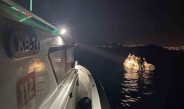 Bodrum'da 20 düzensiz göçmen kurtarıldı