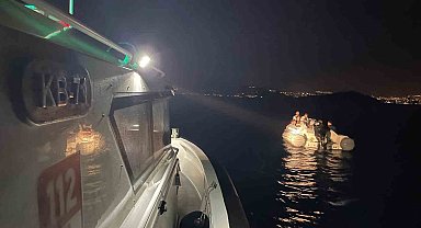 Bodrum'da 20 düzensiz göçmen kurtarıldı