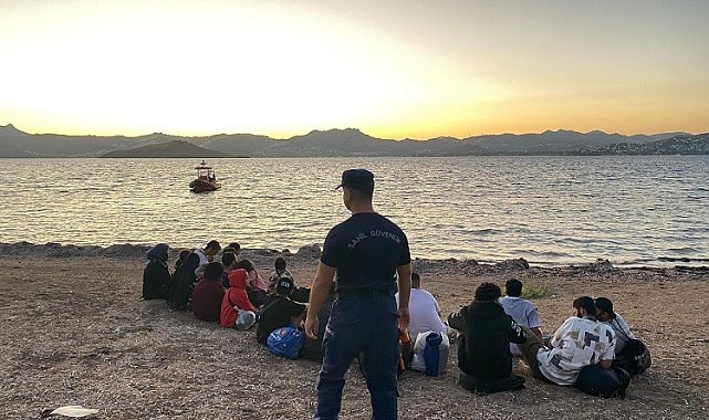 Bodrum'da 20 düzensiz göçmen yakalandı