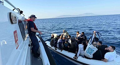 Bodrum'da 24 düzensiz göçmen yakalandı, 2 kişi gözaltına alındı