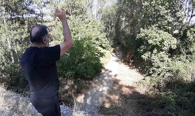 Bolu'da kuraklık dereleri kuruttu, köylü nöbetleşe su kullanıyor