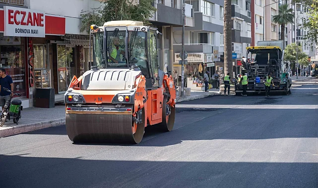 Bornova'da yollar 8 Eylül'e hazır