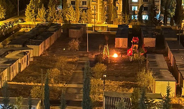 Boşaltılan konteyner kent, madde bağımlılarının yuvası haline geldi