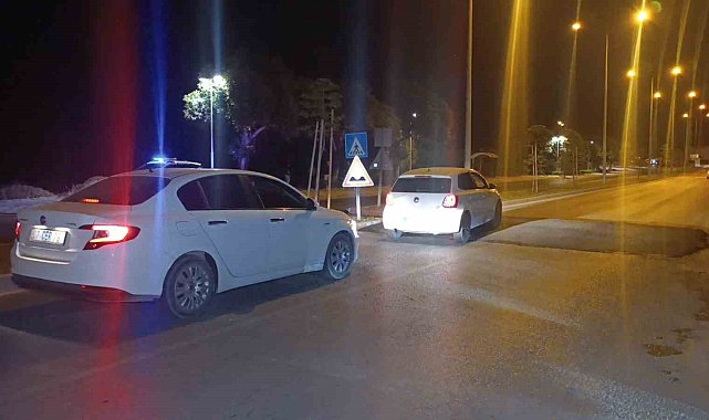 Boyasız kasisler gece karanlığında sürücülerin kabusu oldu: Fark edemeyen sanayinin yolunu tuttu