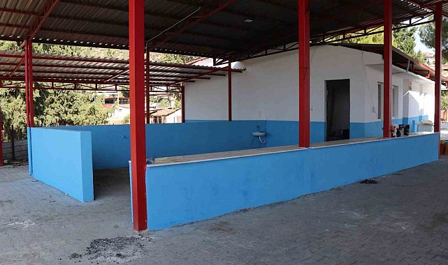Bozdoğan Belediyesi sosyal tesislerde yenileme çalışmalarına devam ediyor