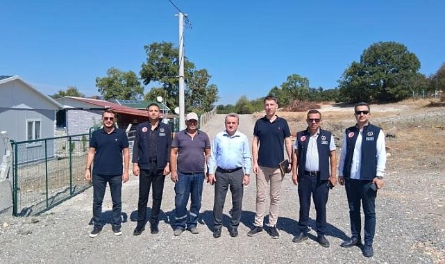 Bozüyük'te köy yollarında asfalt çalışmaları sürüyor