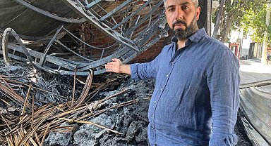 Buca'da çöp yangını: 30 milyon lira zarar