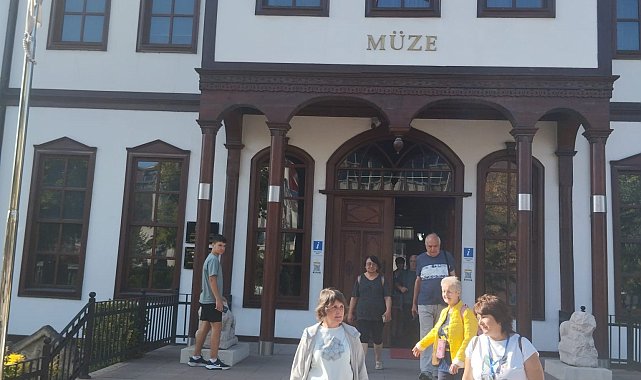 Bulgaristanlı turistler Çankırı'yı gezdi