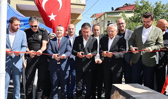 Bünyan'da iki proje hizmete açıldı