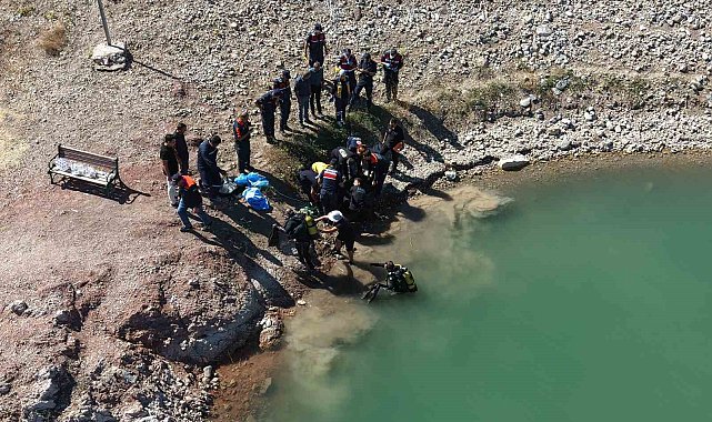 Burdur'da barajda kaybolan emekli polisin cansız bedenine ulaşıldı