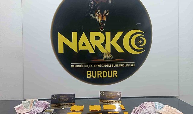 Burdur'da uyuşturucu operasyonu: 1 tutuklama