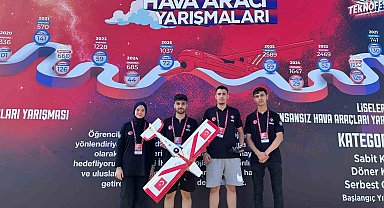 Bursa ekibi insansız hava yarışında 6.oldu