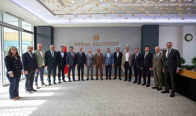 Bursa heyeti tecrübe paylaşımı için Meram'da