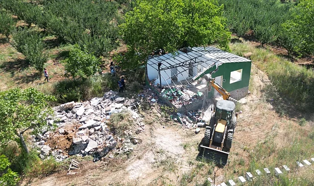 Bursa İnegöl'de kaçak yapıyla kararlı mücadele